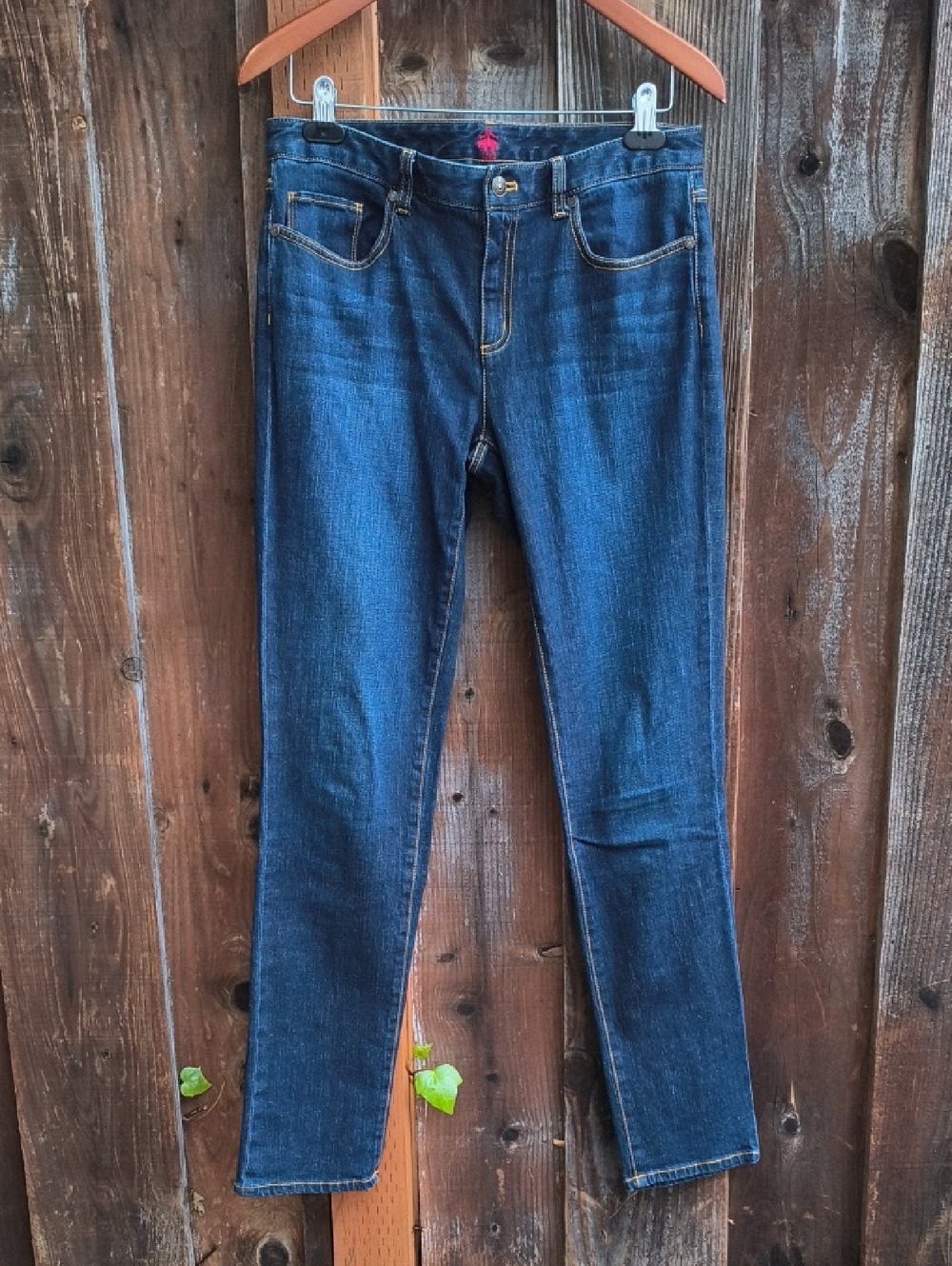 BROOKS BROTHERS 1818 Red Fleece Cotton Blend Jeans Size 4